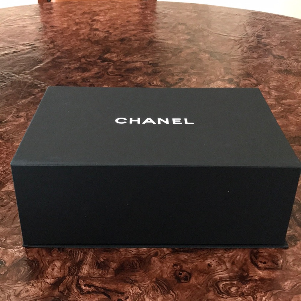Chanel bag box.